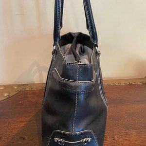 Cole Haan Trinity Women's Black Large Leather Tote